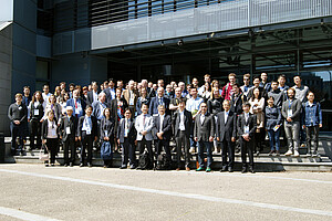 L'ensemble des participants au symposium.